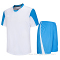 Wholesale football jersey Polyester soccer jersey set